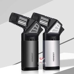 Bật lửa khò để bàn Honest khò đại 1 tia kèm đục Cigar BCZ 489