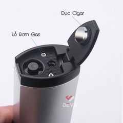 Bật lửa khò để bàn Honest khò đại 1 tia kèm đục Cigar BCZ 489