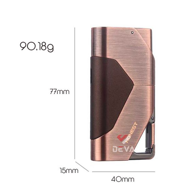 Bật lửa ga Honest khò 1 tia kèm móc khóa BCZ 824