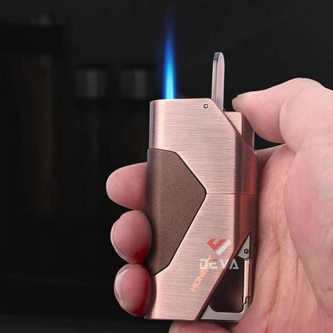 Bật lửa ga Honest khò 1 tia kèm móc khóa BCZ 824