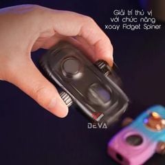 Bật lửa gas đá 2 kiểu lửa trục xoay xoay Fifget Spiner TH-638