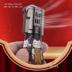 Bật lửa ga đá Honest tích hợp 2 kiểu lửa BCZ 817