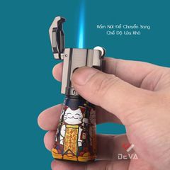 Bật lửa ga đá Honest tích hợp 2 kiểu lửa BCZ 817