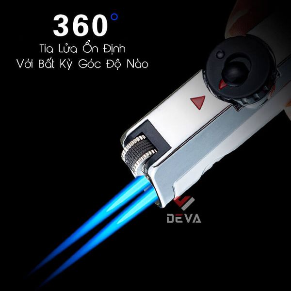 Bật lửa khò 2 tia Jobon ZB 322