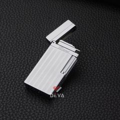 Bật lửa gas đá chính hãng Derui dáng mỏng DR700