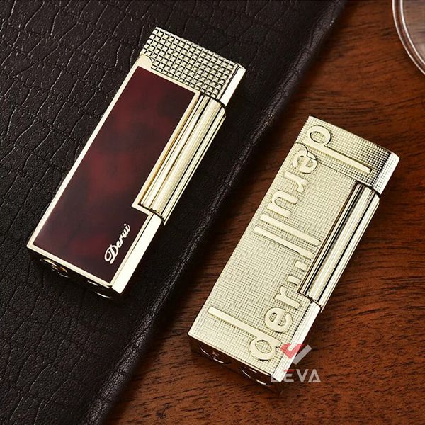 Bật lửa gas đá Derui phong cách thời trang Series DR3000