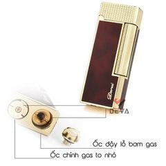 Bật lửa gas đá Derui phong cách thời trang Series DR3000