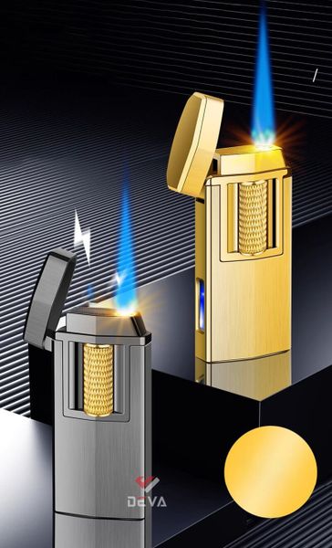 Bật lửa ga điện sạc USB con xoay khò 1 tia 919