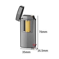 Bật lửa ga điện sạc USB con xoay khò 1 tia 919