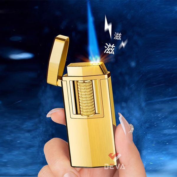 Bật lửa ga điện sạc USB con xoay khò 1 tia 919