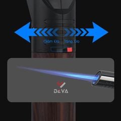 Bật lửa gas chính hãng Honest khò đại 1 tia để bàn BCH 542