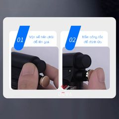 Bật lửa gas Honest khò đại 1 tia để bàn BCH 547