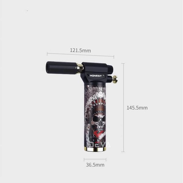 Bật lửa gas Honest khò đại 1 tia để bàn BCH 547