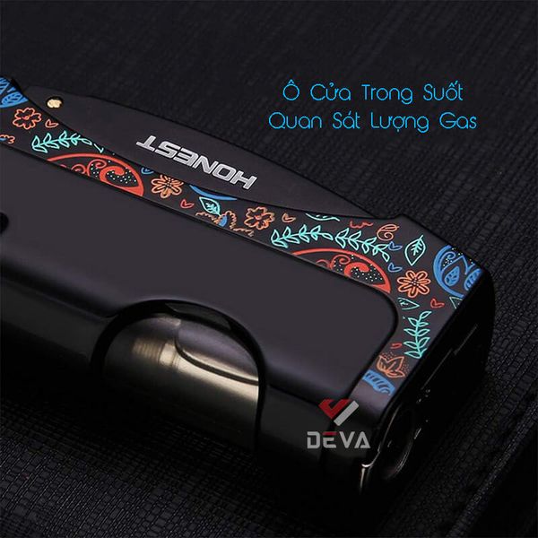 Bật Lửa Khò Xì Gà 1 tia Kèm Đục BCZ 487