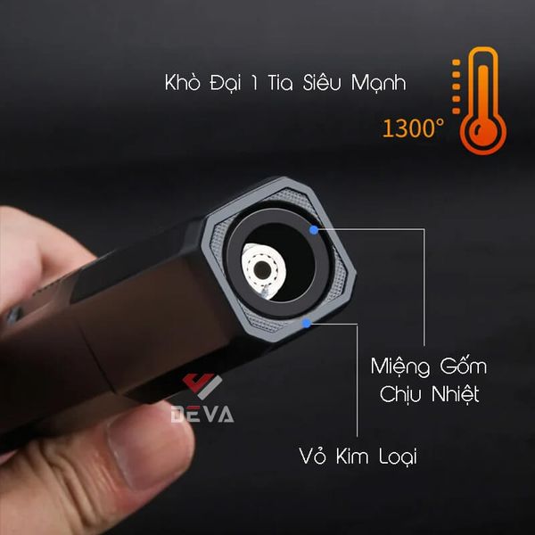 Bật lửa khò đại 1 tia Honest BCZ 762