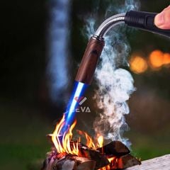 Bật lửa gas Honest khò đại 1 tia cổ dài uốn xoay 360 độ BCZ 845