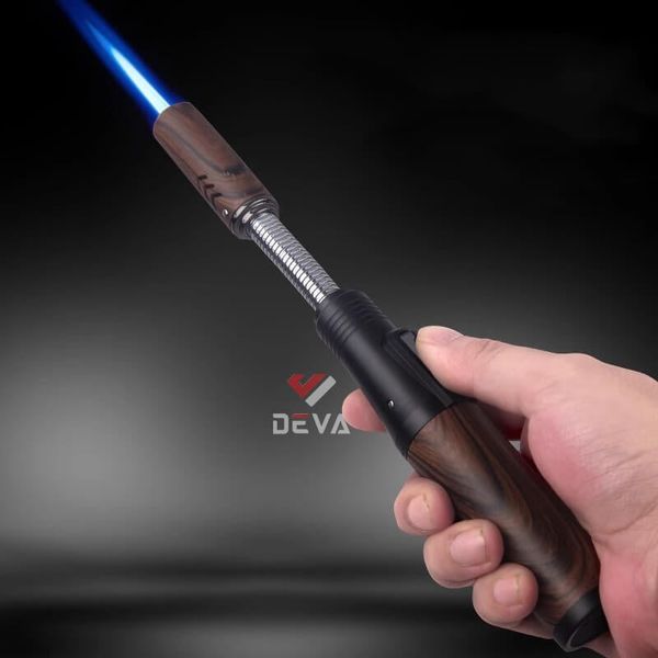 Bật lửa gas Honest khò đại 1 tia cổ dài uốn xoay 360 độ BCZ 845