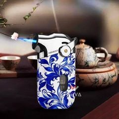 Bật lửa gas chính hãng Honest khò 1 tia có ô cửa quan sát gas BCZ 850