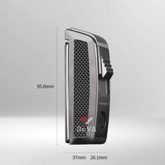 Bật lửa chính hãng Honest khò 1 tia kèm kéo cắt Cigar BCZ 823