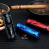 Bật lửa khò 4 tia kèm đục lỗ xì gà Honest BCZ 781