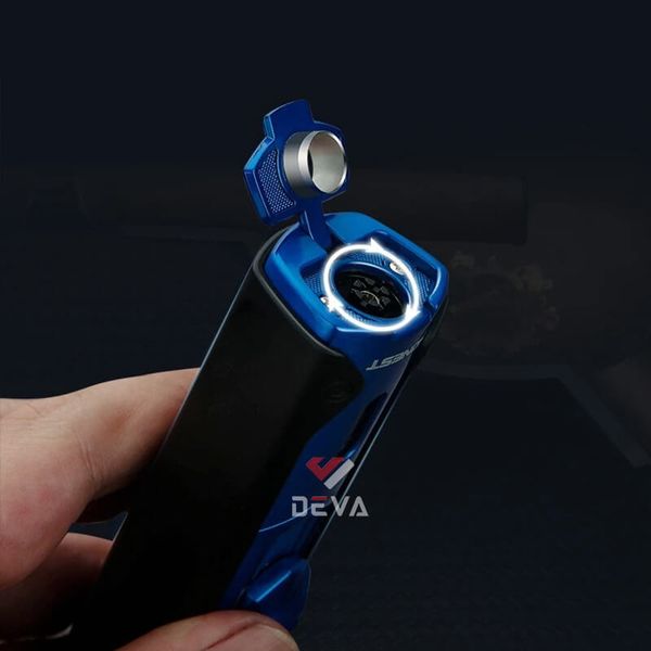 Bật lửa khò 4 tia kèm đục lỗ xì gà Honest BCZ 781