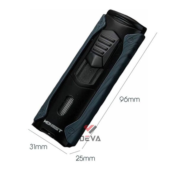 Bật lửa khò 4 tia kèm đục lỗ xì gà Honest BCZ 781