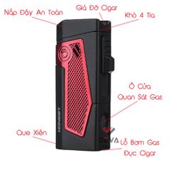 Khò 4 tia kèm đục Honest BCZ 769