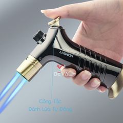 Bật lửa khò để bàn Honest khò 2 tia tự điều chỉnh BCZ 536