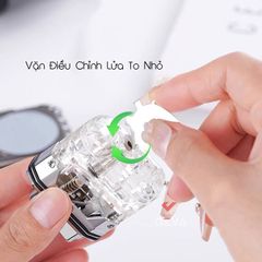 Bật lửa gas khò 1 tia kèm đồng hồ BDH 053