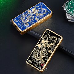 Bật lửa gas sạc USB cảm ứng điện tử cao cấp HT23-2