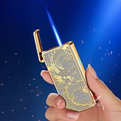 Bật lửa gas sạc USB cảm ứng điện tử cao cấp HT23-2