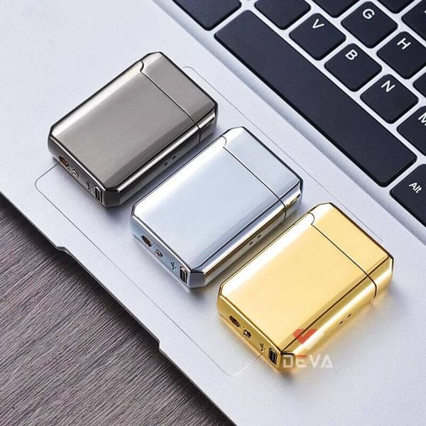 Bật lửa gas sạc USB khò 1 tia cảm ứng điện tử HT23