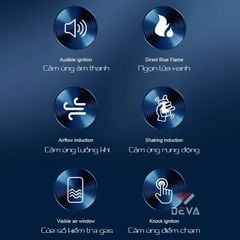 Bật lửa gas sạc USB khò 1 tia cảm ứng điện tử HT23