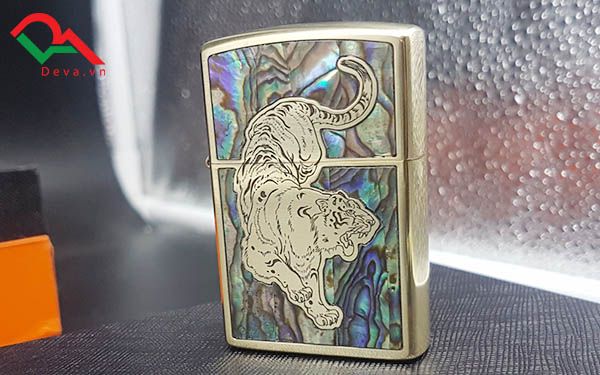 Bật xăng đá khảm trai Zorro Z91592