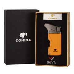 Bật lửa Cigar Cohiba khò 1 tia kèm đục kép H006