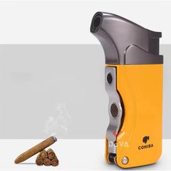 Bật lửa Cigar Cohiba khò 1 tia kèm đục kép H006