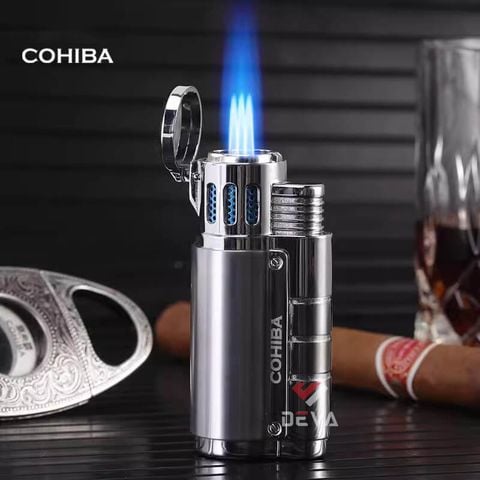 Bật lửa khò 3 tia Jobon kèm đục ZB 957