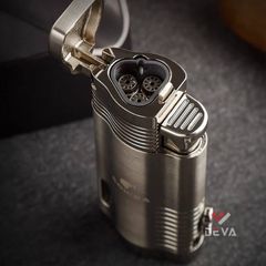 Bật lửa hút Cigar Cohiba khò 3 tia kèm đục COB 360