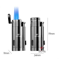 Bật lửa hút Cigar Cohiba khò 3 tia kèm đục COB 360