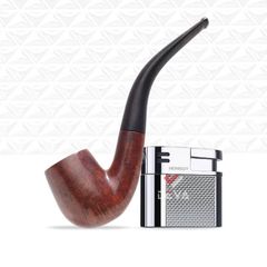 Bật lửa hút tẩu chính hãng Honest ngọn lửa chéo BCZ 827