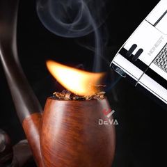 Bật lửa hút tẩu chính hãng Honest ngọn lửa chéo BCZ 827