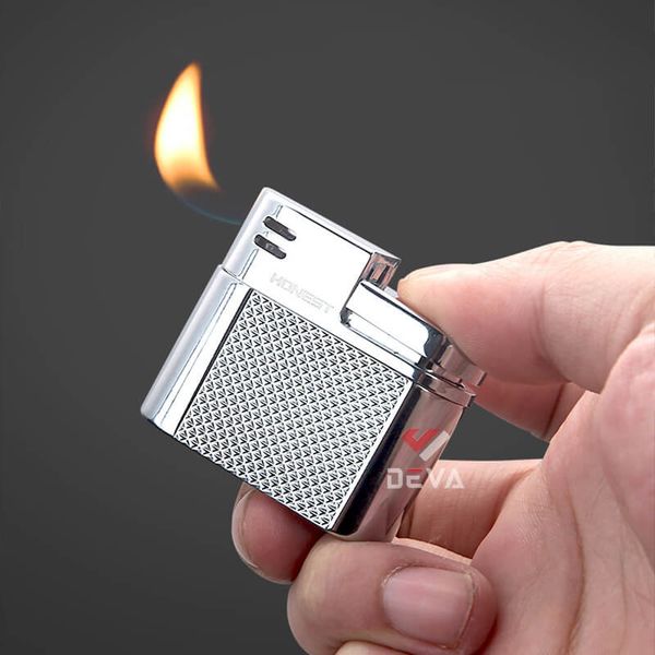 Bật lửa hút tẩu chính hãng Honest ngọn lửa chéo BCZ 827