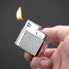 Bật lửa hút tẩu chính hãng Honest ngọn lửa chéo BCZ 827