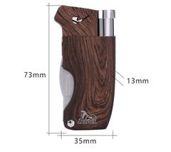 Bật lửa hút tẩu vân gỗ Lubinski Sk 28