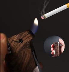 Bật lửa hút tẩu vân gỗ Lubinski Sk 28