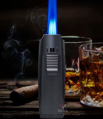 Bật lửa Jobon khò 3 tia ga lộ thiên kèm đục ZB 201