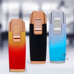 Bật lửa Jobon khò 3 tia ga lộ thiên kèm đục ZB 201