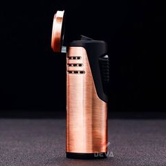 Bật lửa Jobon khò chéo 2 tia ga lộ thiên kèm đục ZB 330