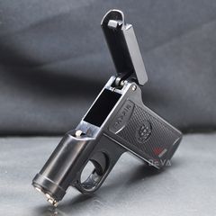 Bật lửa thủ công hình cây súng kèm khay đựng thuốc lá Razzia TC26