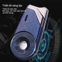 Bật lửa chính hãng Honest khò 1 tia bình gas trong suốt BCZ 797